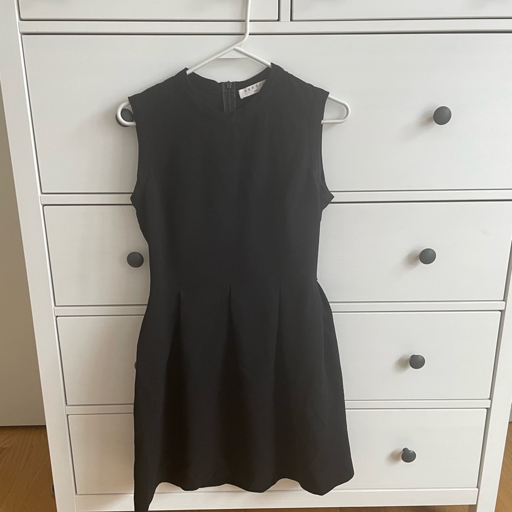 Sandro Black Dress